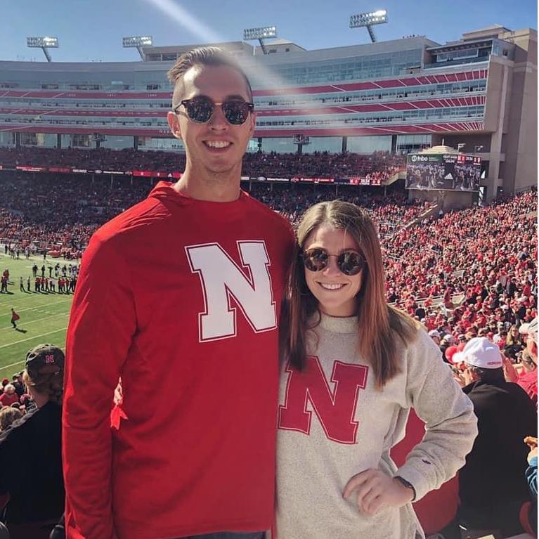 First trip to Nebraska as a couple - Go Big Red!