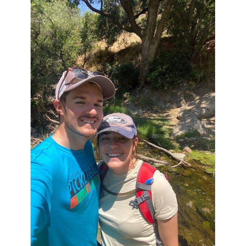 We love a good hike, there were some really cool rocks on this one!