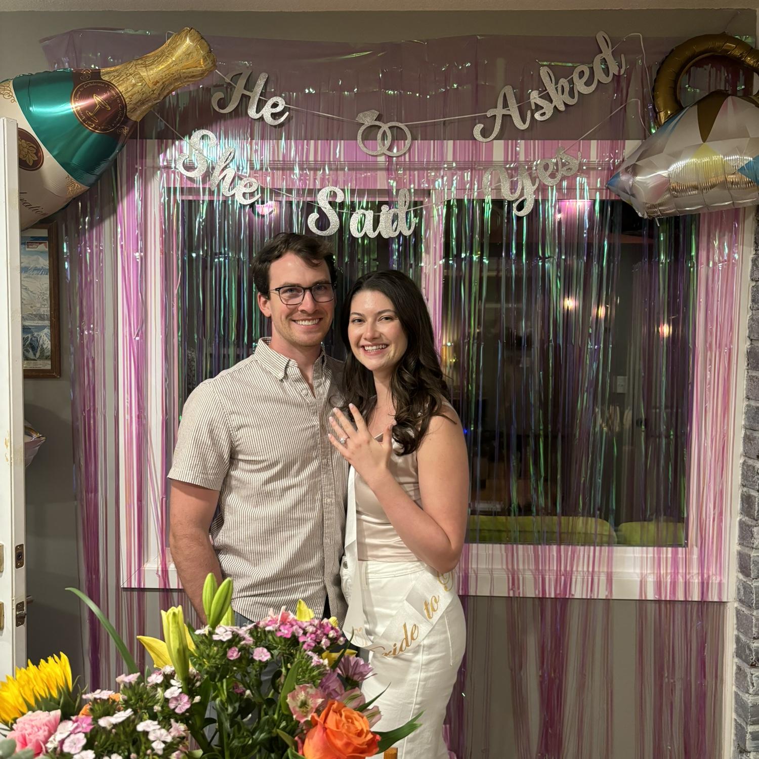 Our engagement party 5.10.2025