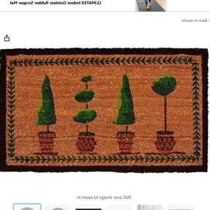 Home and More Calloway Mills 120741729 Topiary Doormat, 17"x29", Multicolor