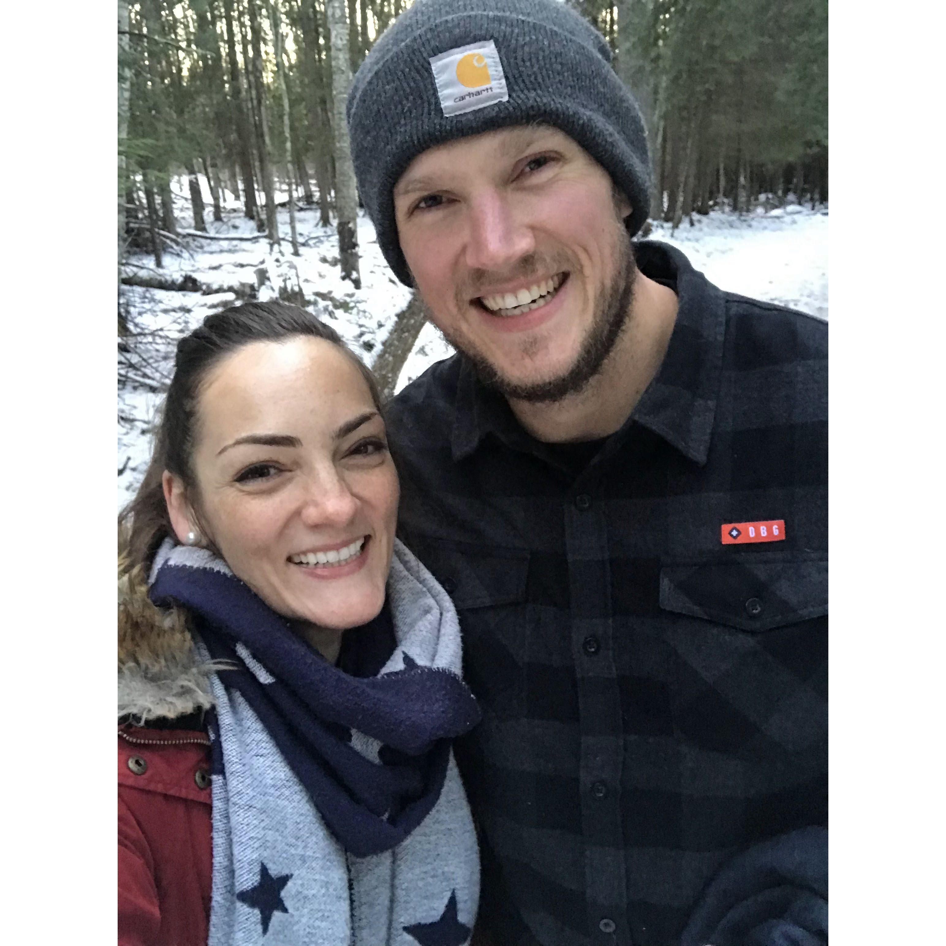we love our hikes and selfies :) 11/20/22