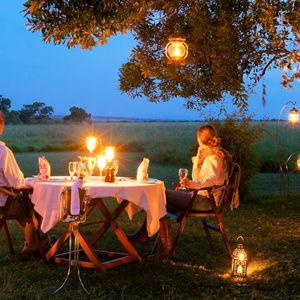 Private Candlelit Bush Dinner Under the Stars