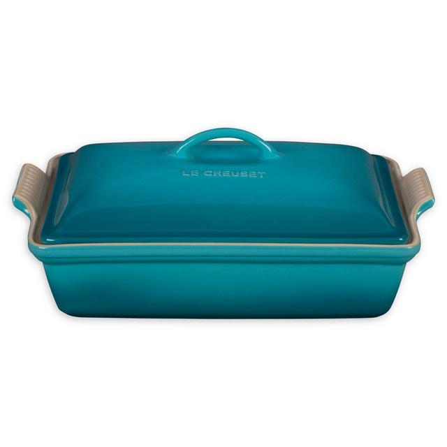 Le Creuset® Heritage 4 qt. Rectangular Covered Casserole Dish in Caribbean