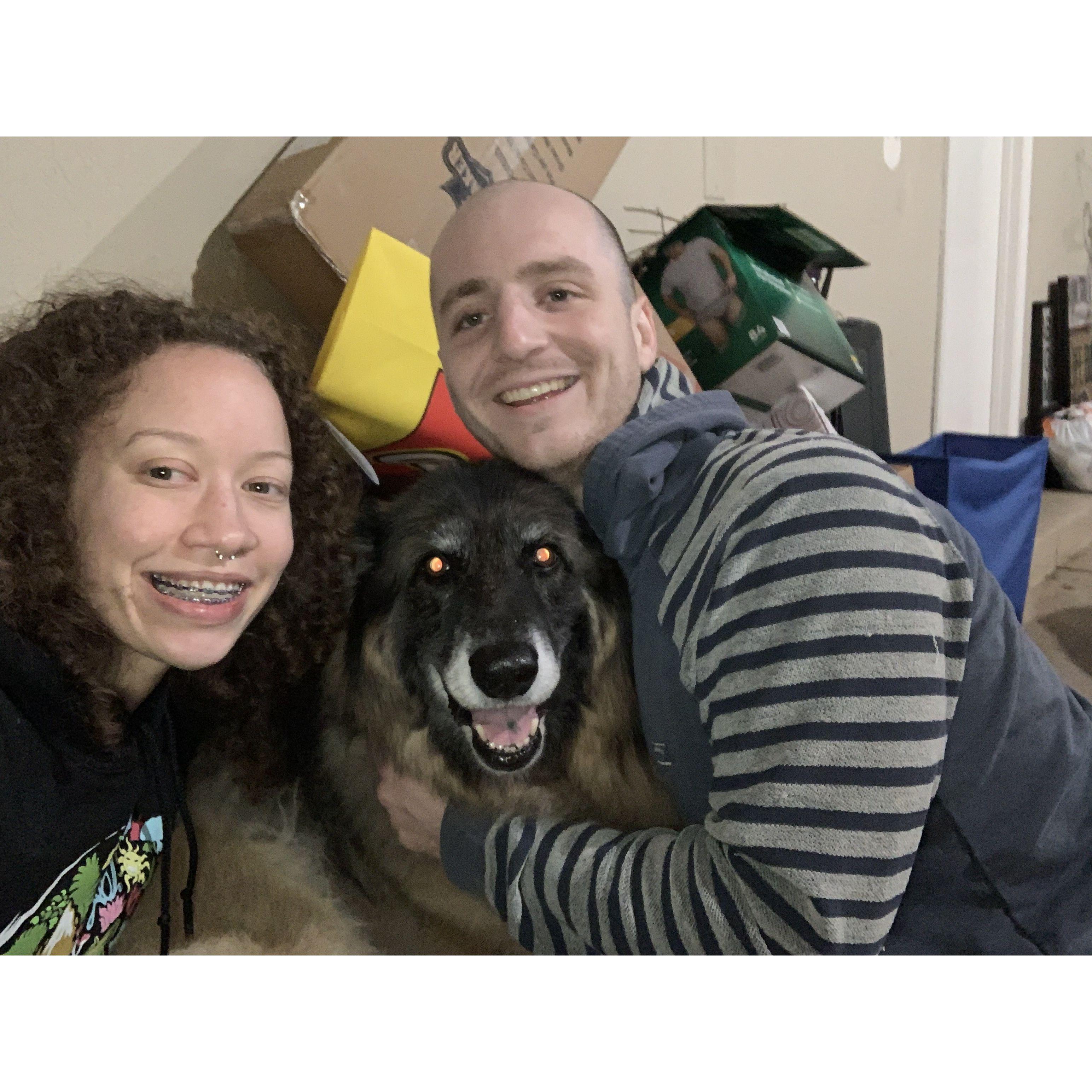 Christmas 2022 with our Lucy of course!