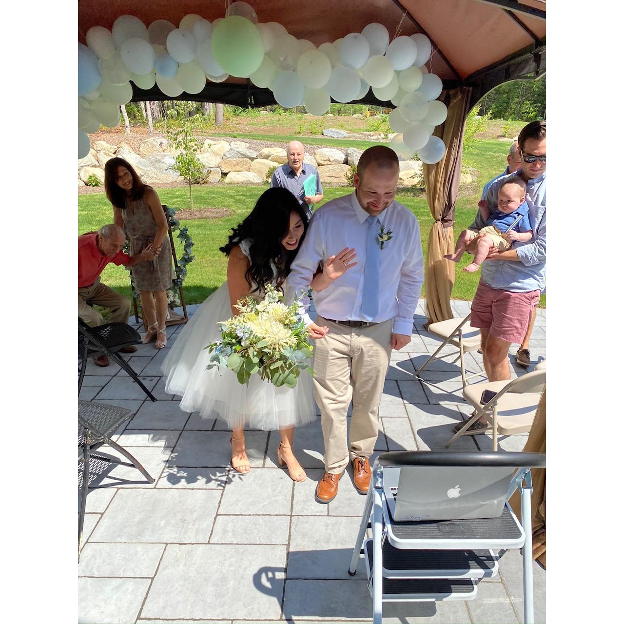 Wedding Ceremony | 8.22.20
Thanks to all who joined via Zoom!