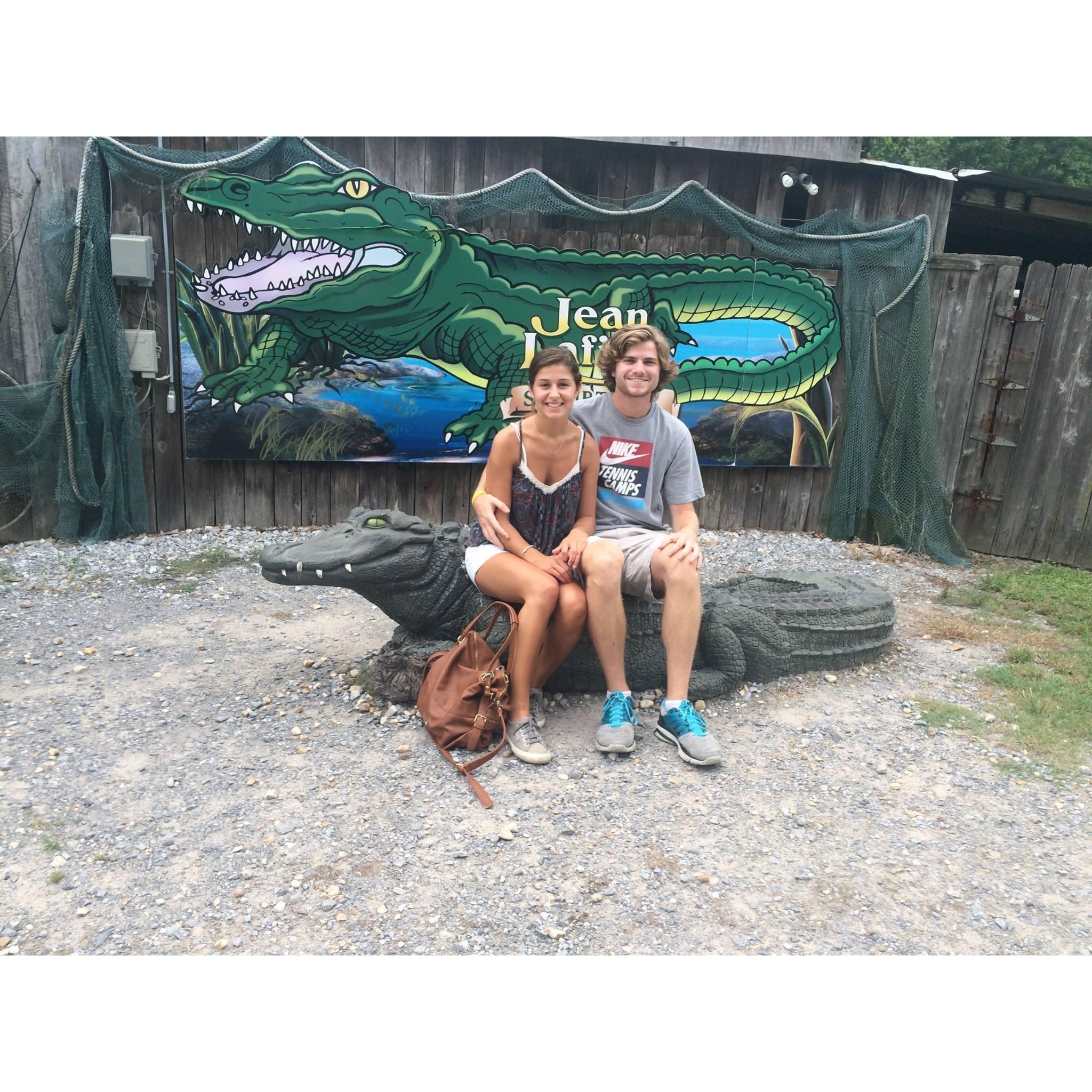 Louisiana swamp tour (Jean Lafitte - see our things to do page!)