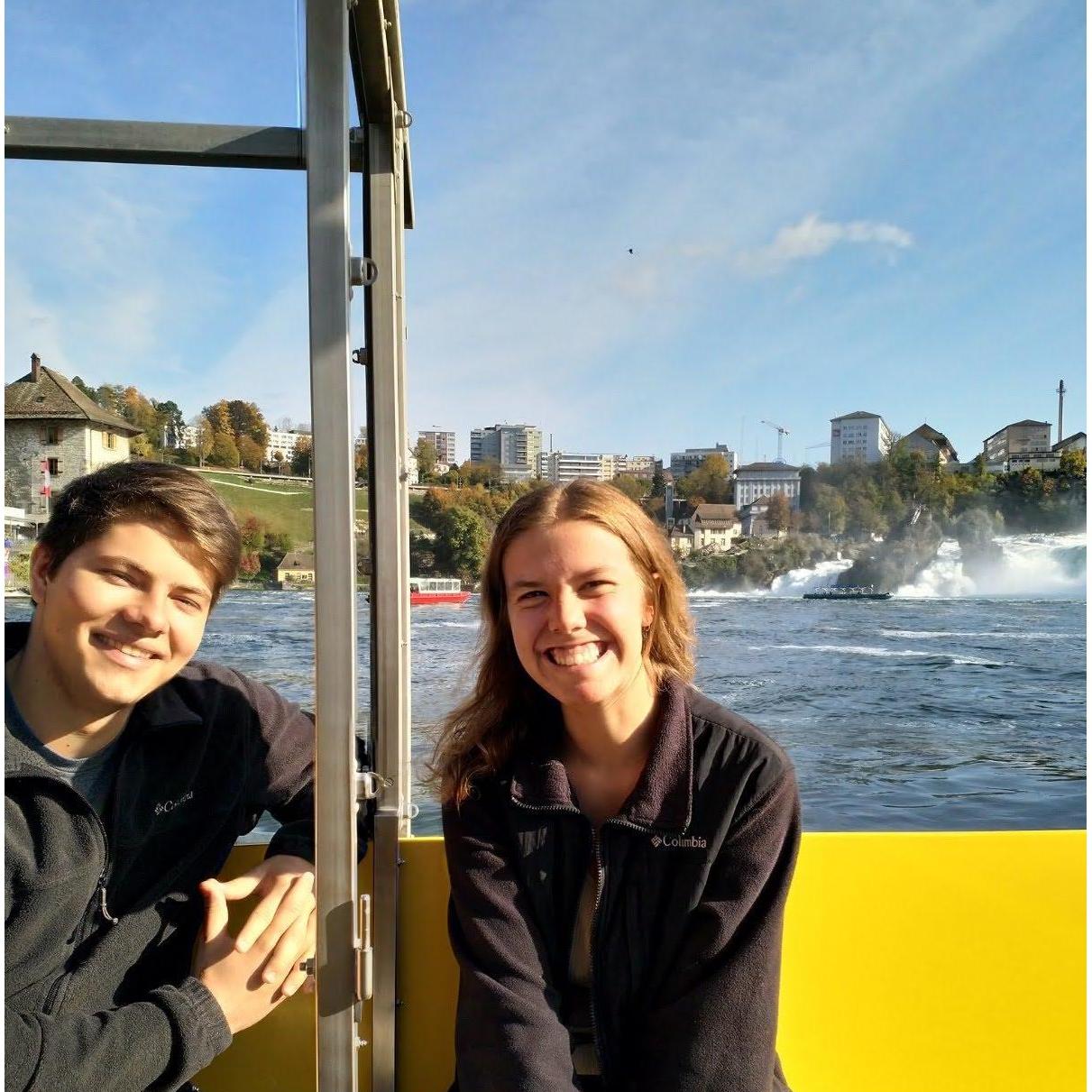 My godparents Jen and Ivo took us to the Rhine Falls in Switzerland in Sept 2019. Such a beautiful day!
