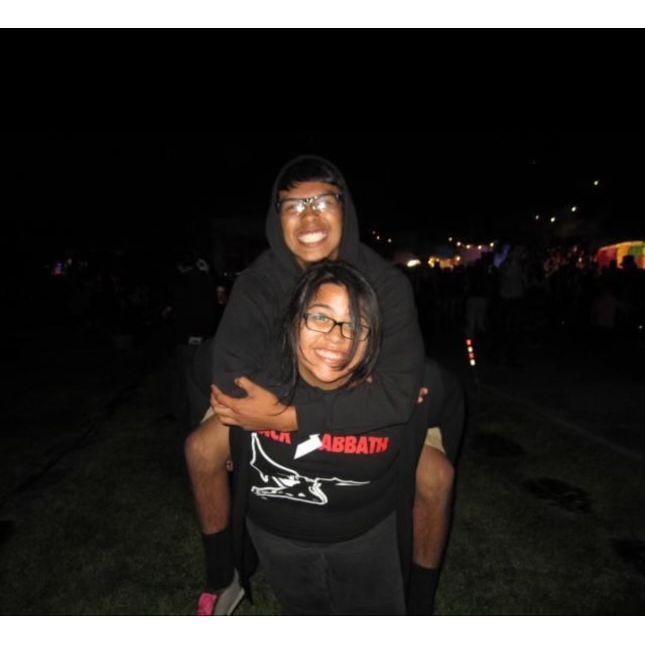 The very first photo we ever took together, 9th grade 2012