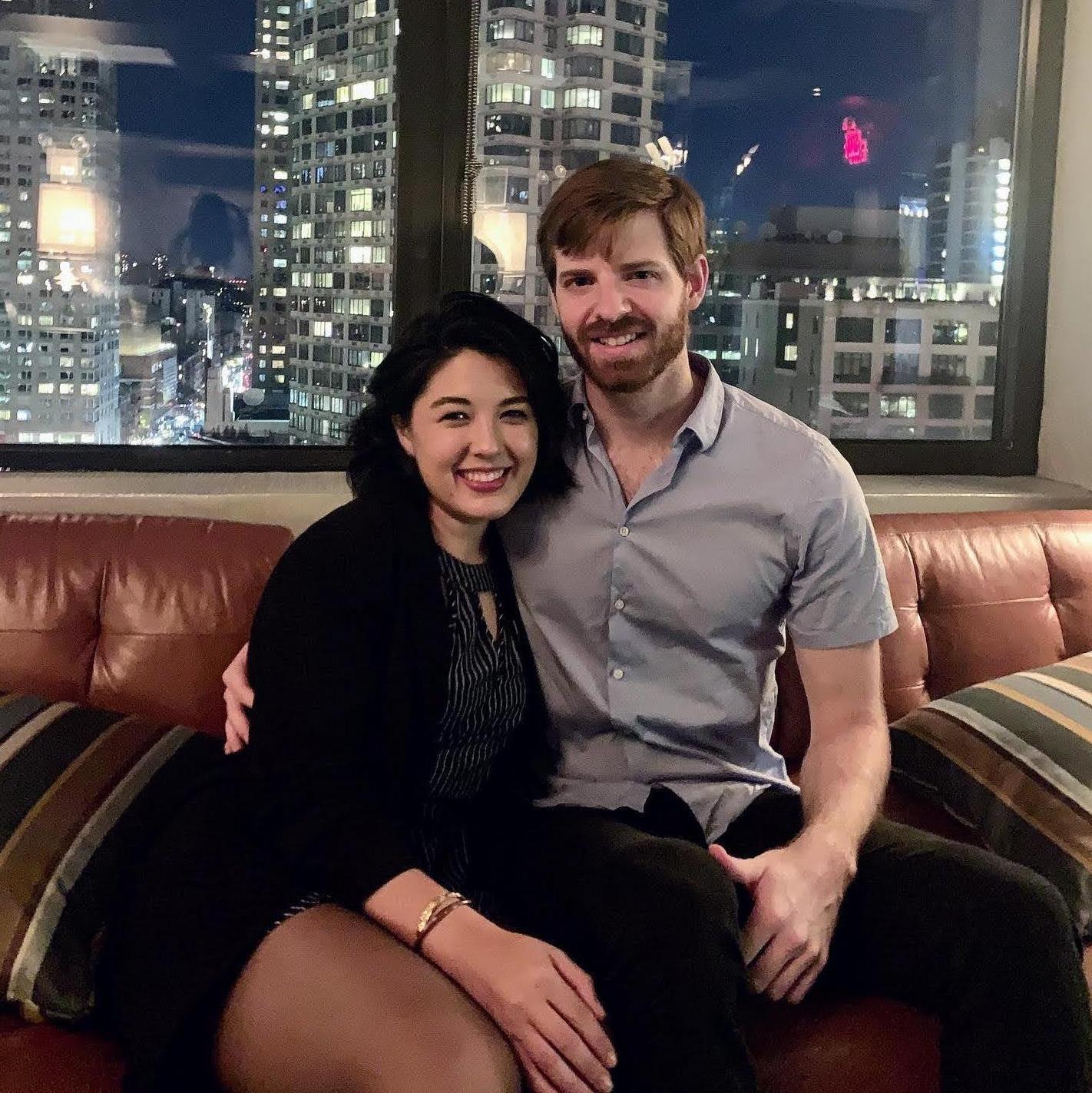 New York, NY | We love a rooftop bar - so much, we chose one to get married at!