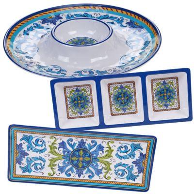 Certified International Lucca 3-Piece Hostess Set