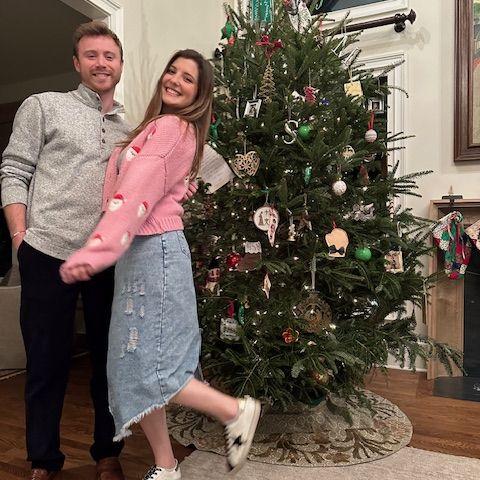 Christmas together at Josie's childhood home