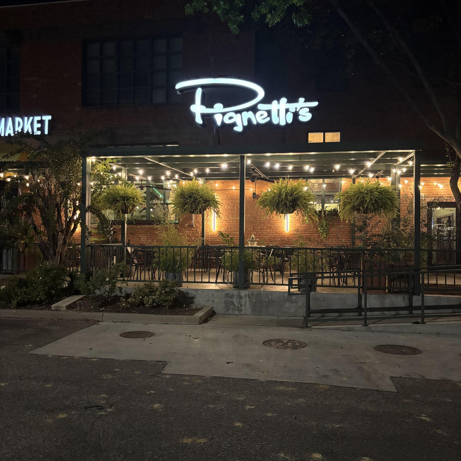 The restaurant patio where I said I Do!