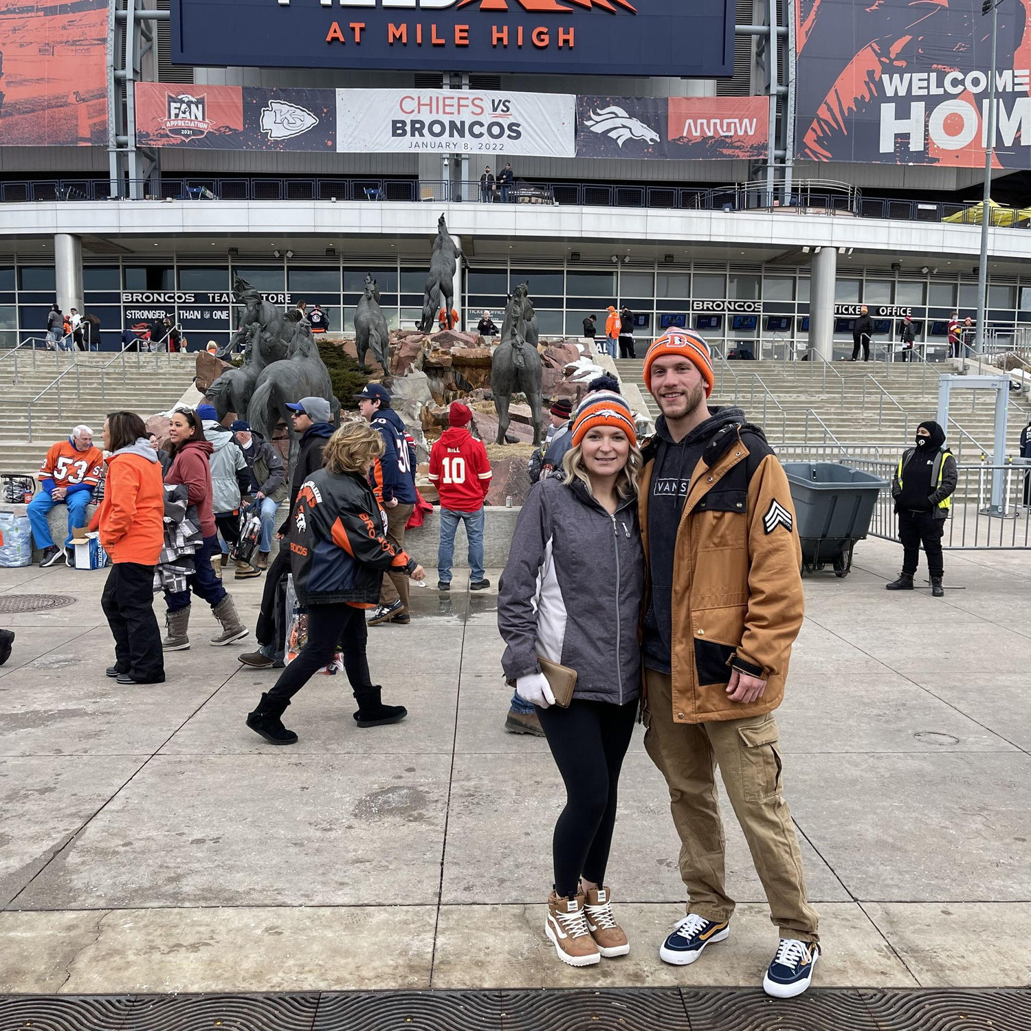 First Bronco's Game together!
