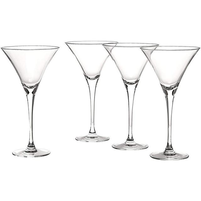 Lenox Tuscany Classics Martini Glasses, Set of 4, Black - 6115711