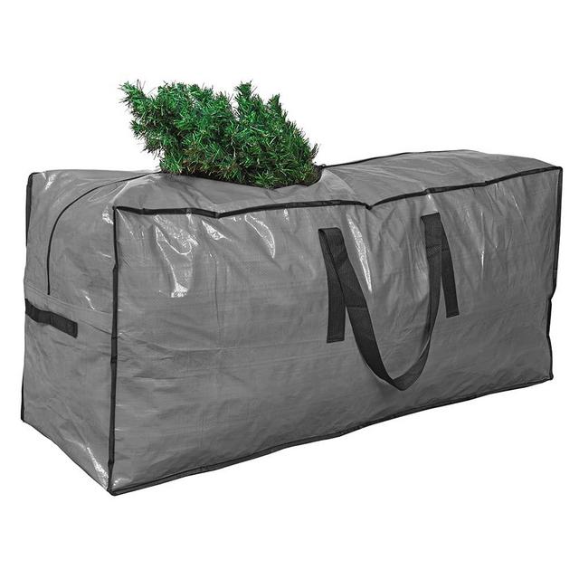 ProPik Storage Bag for 7.5ft Artificial Tree, Gray, Nylon, Spacious, Durable, Zipper Closure, Protective, 65 x 15 x 30 inches