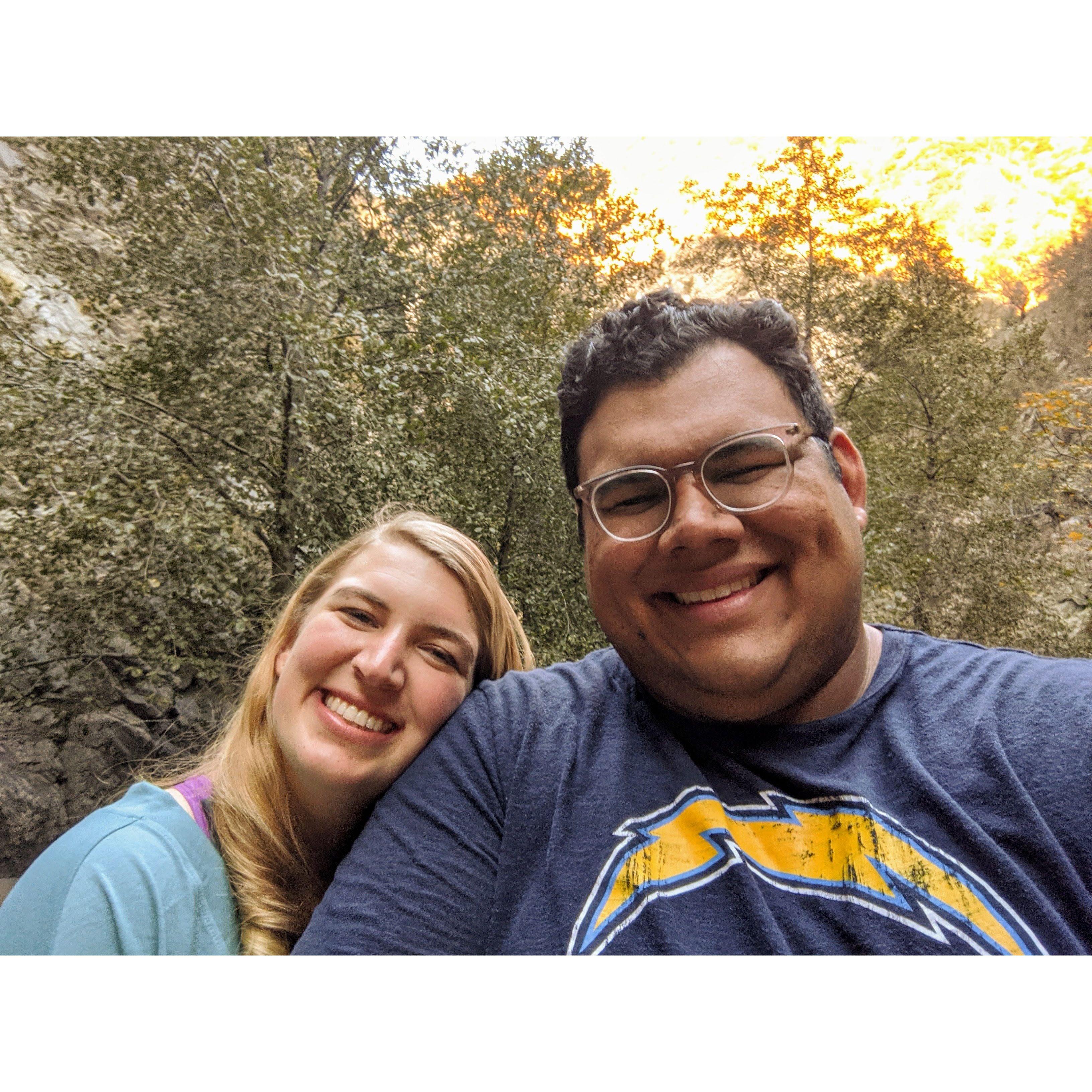 Anniversary hike/hometown date