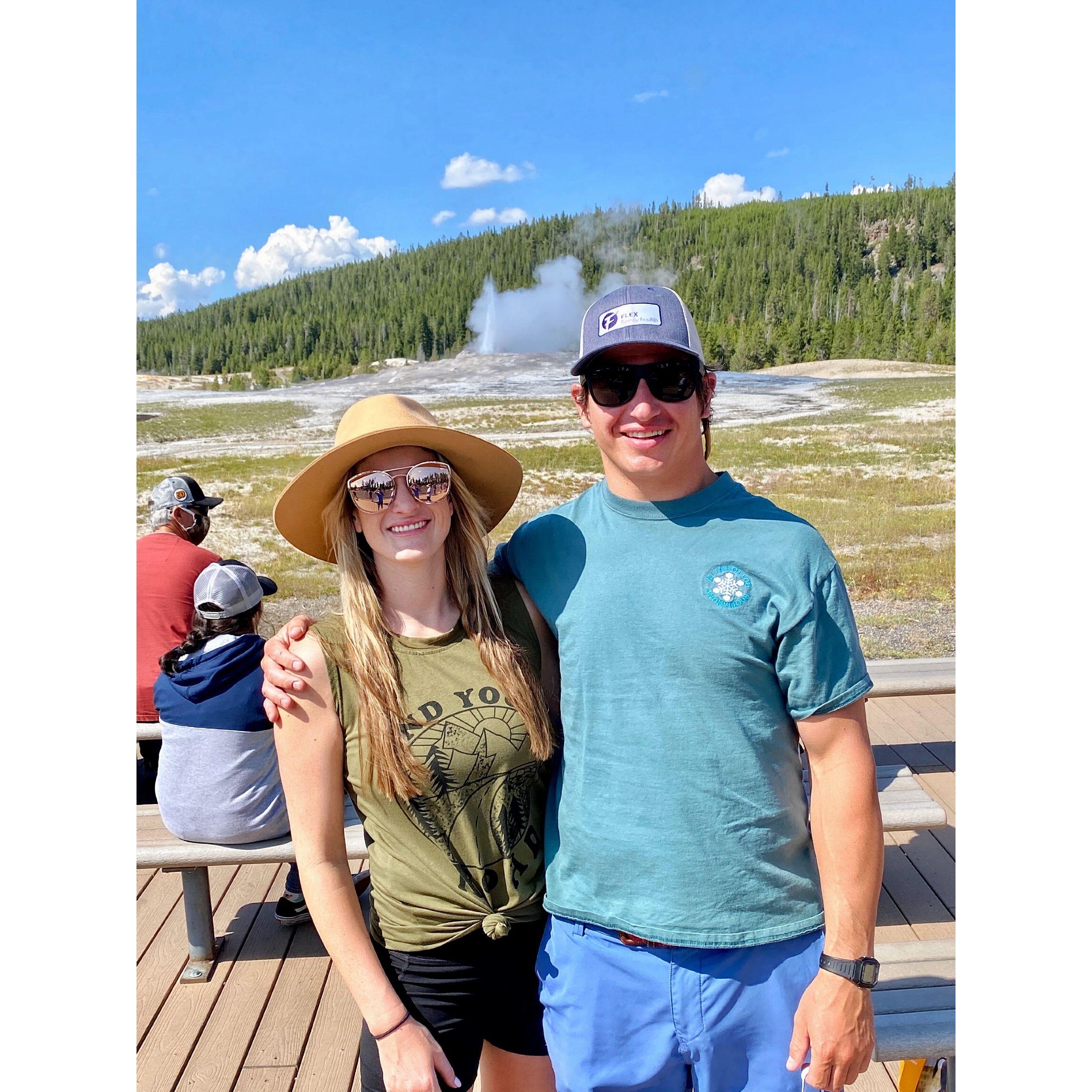 Old Faithful, Yellowstone National Park