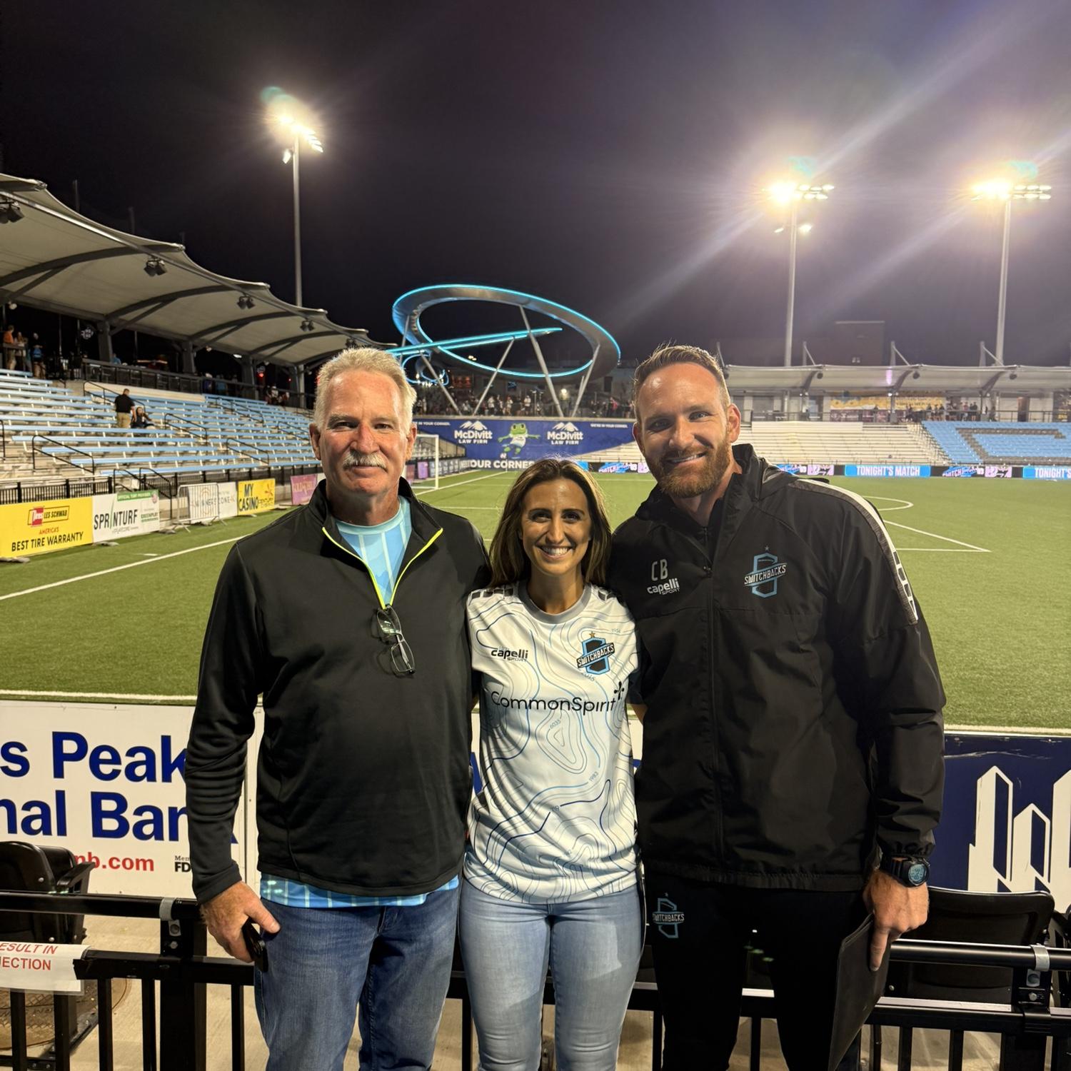 Aug 2025: visit from the Browns