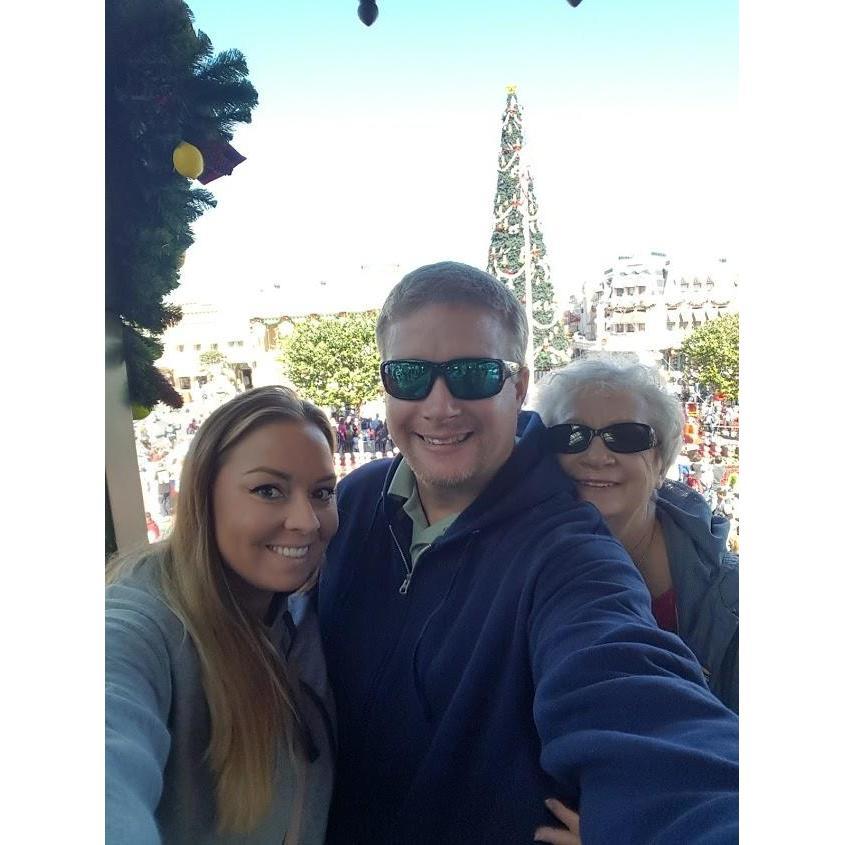 Our trip to Disney with mom. xoxo