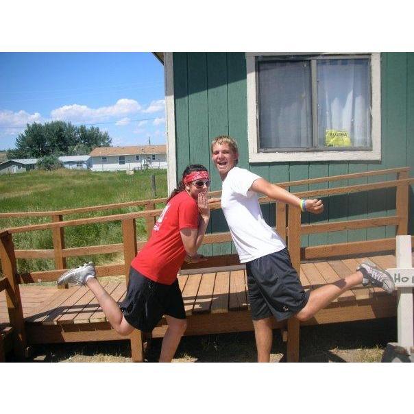 Mission trip in Ashland, MT. 2009.