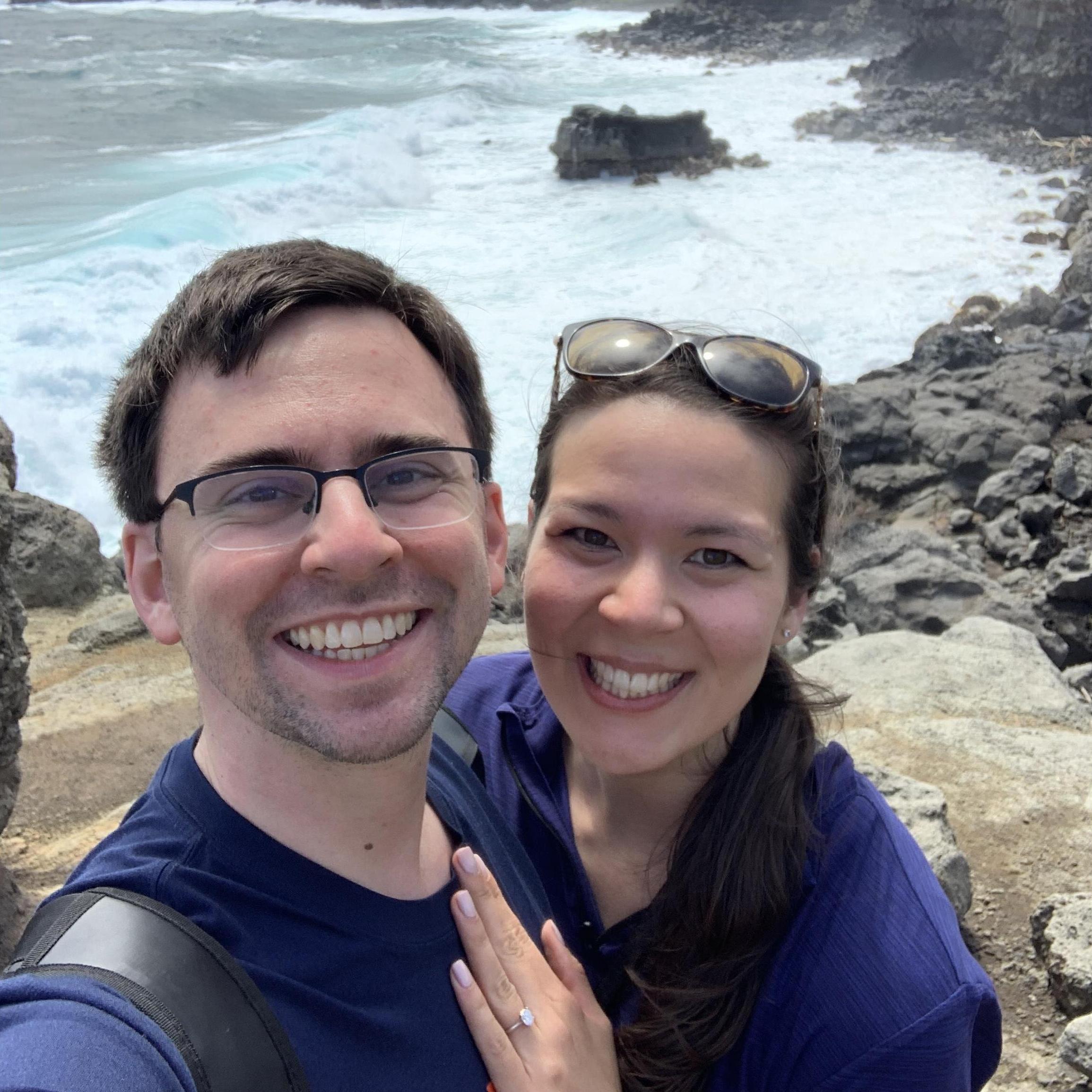 This is at Nakalele Point where there was a large blowhole!