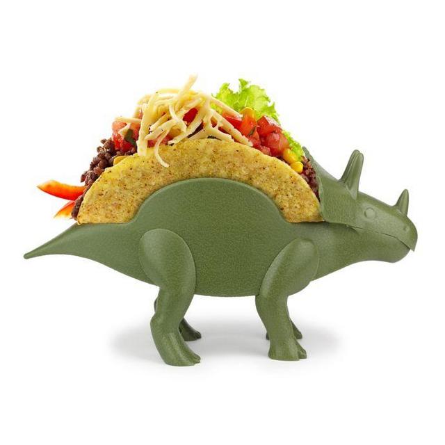 TriceraTaco Taco Holder in Green