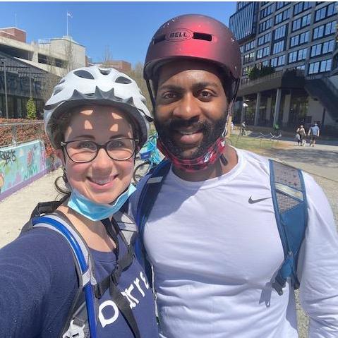 Biking on the Atlanta Beltline!
