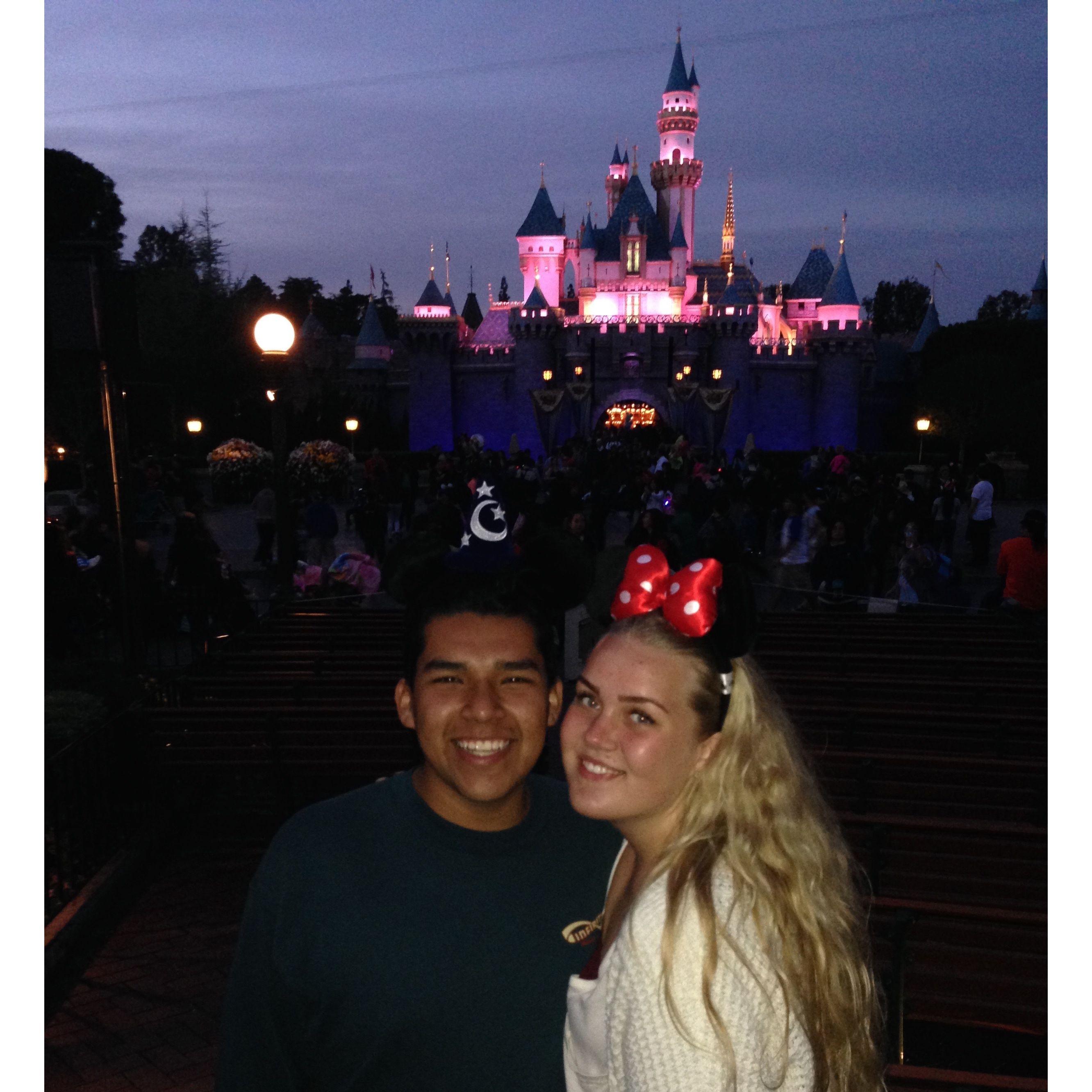 First of many Disneyland trips.