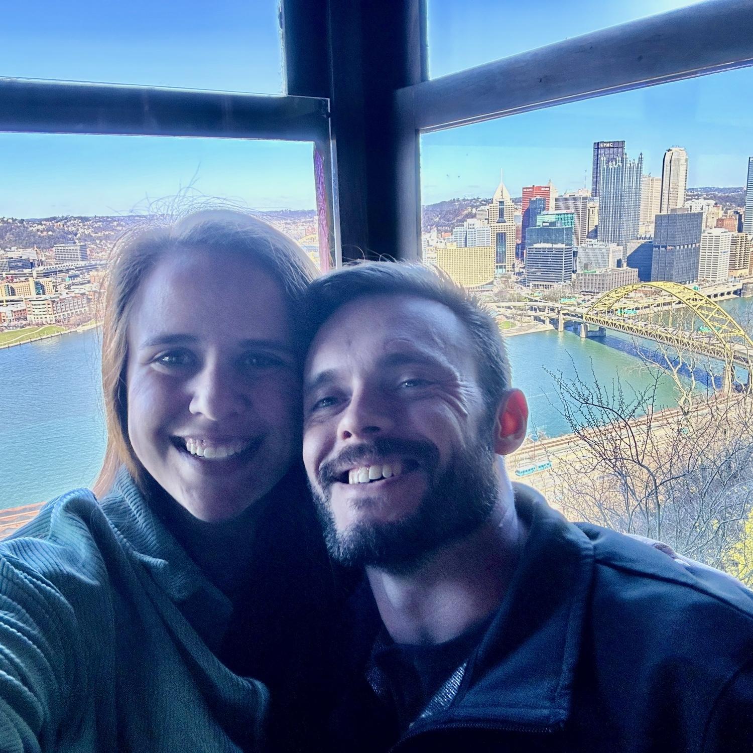 First travel together- Pittsburgh