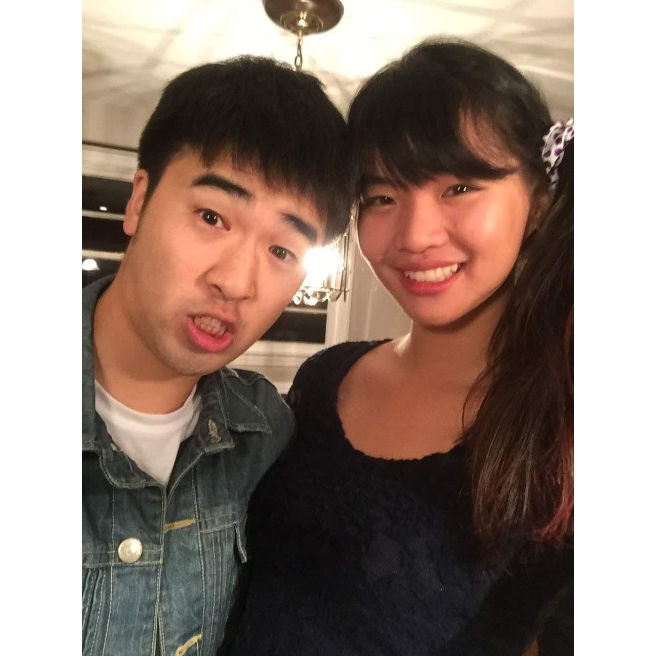 After Julia moved to DC in 2015, her and her roommates threw a 90's-themed housewarming party. Denim jackets and side-ponies were abound!