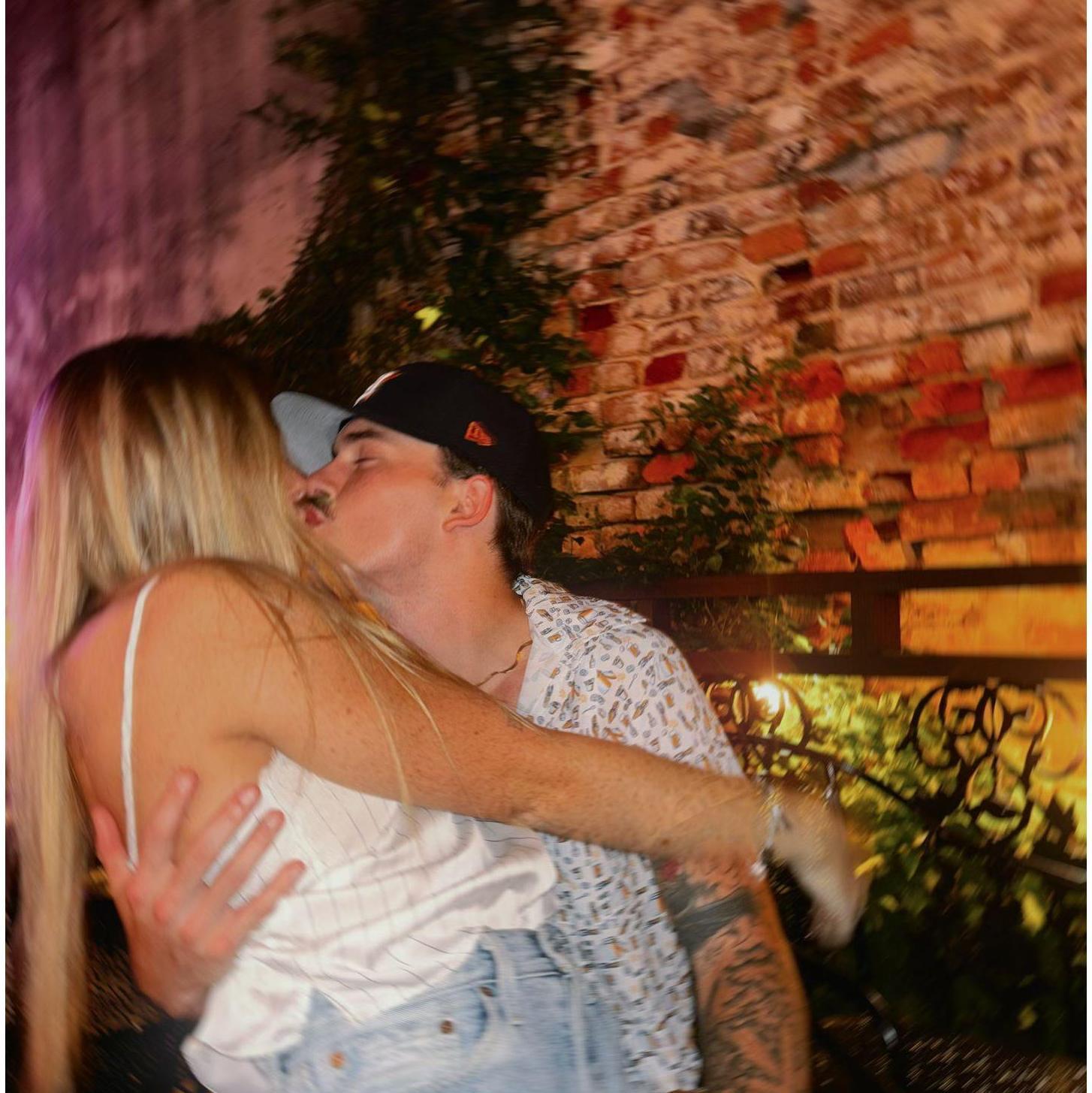 First night out as an engaged couple!