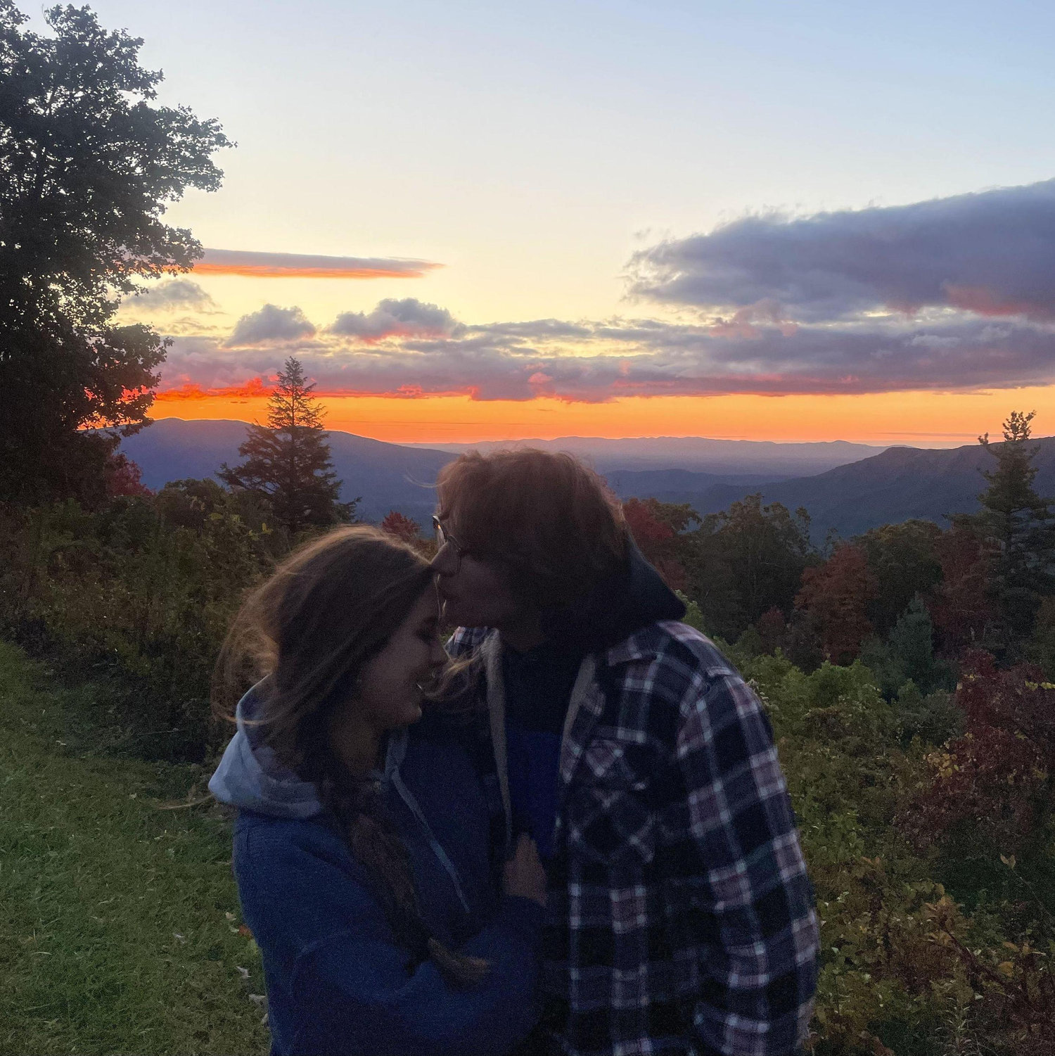 Our first time camping in Asheville