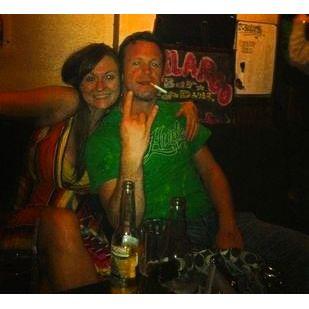 Our First Picture in Okinawa, Japan