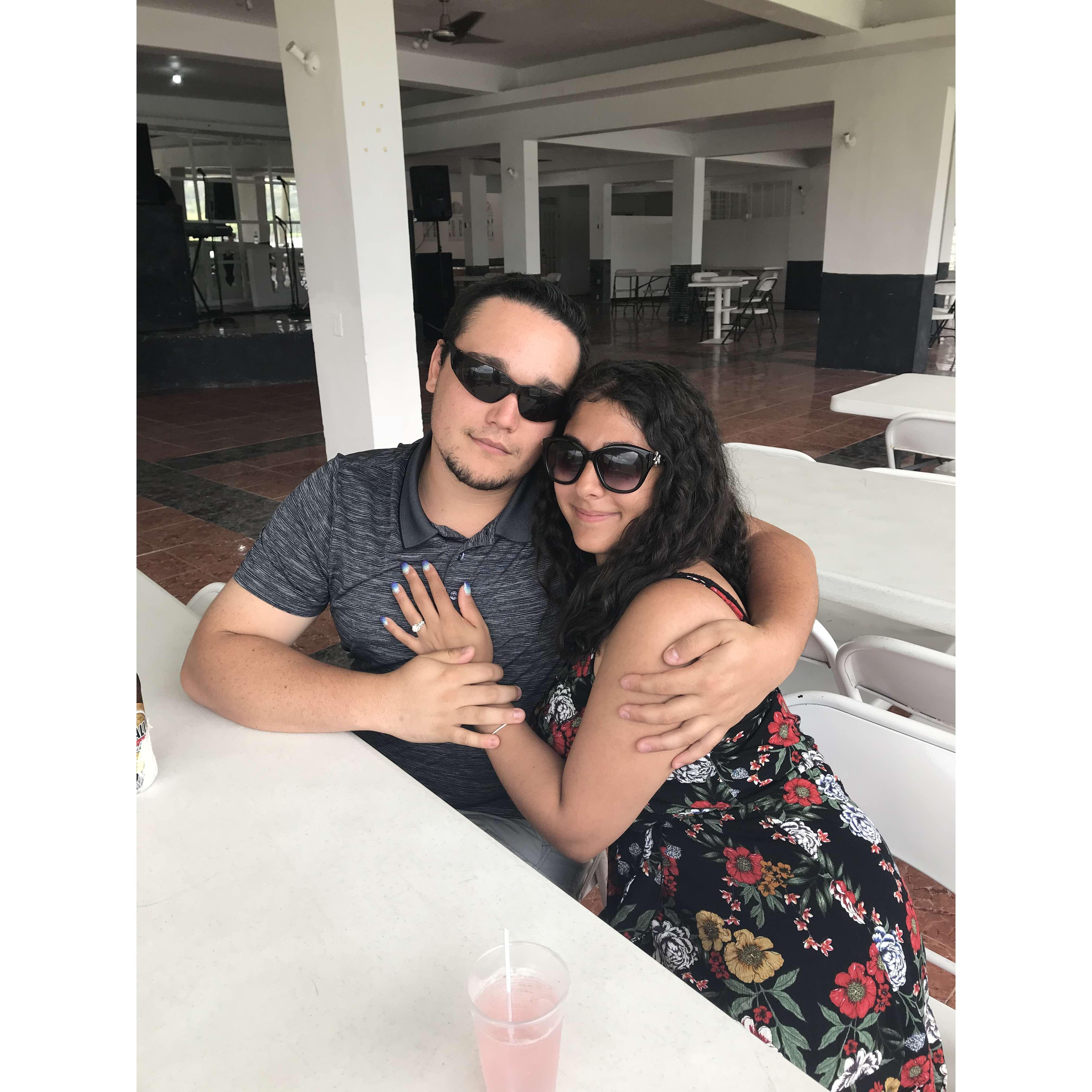 Engaged in Puerto Rico!