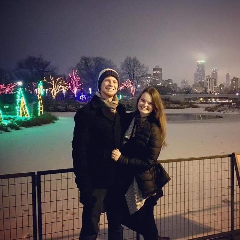 Zoo lights at Lincoln Park Zoo in Chicago-- Our annual trip!
