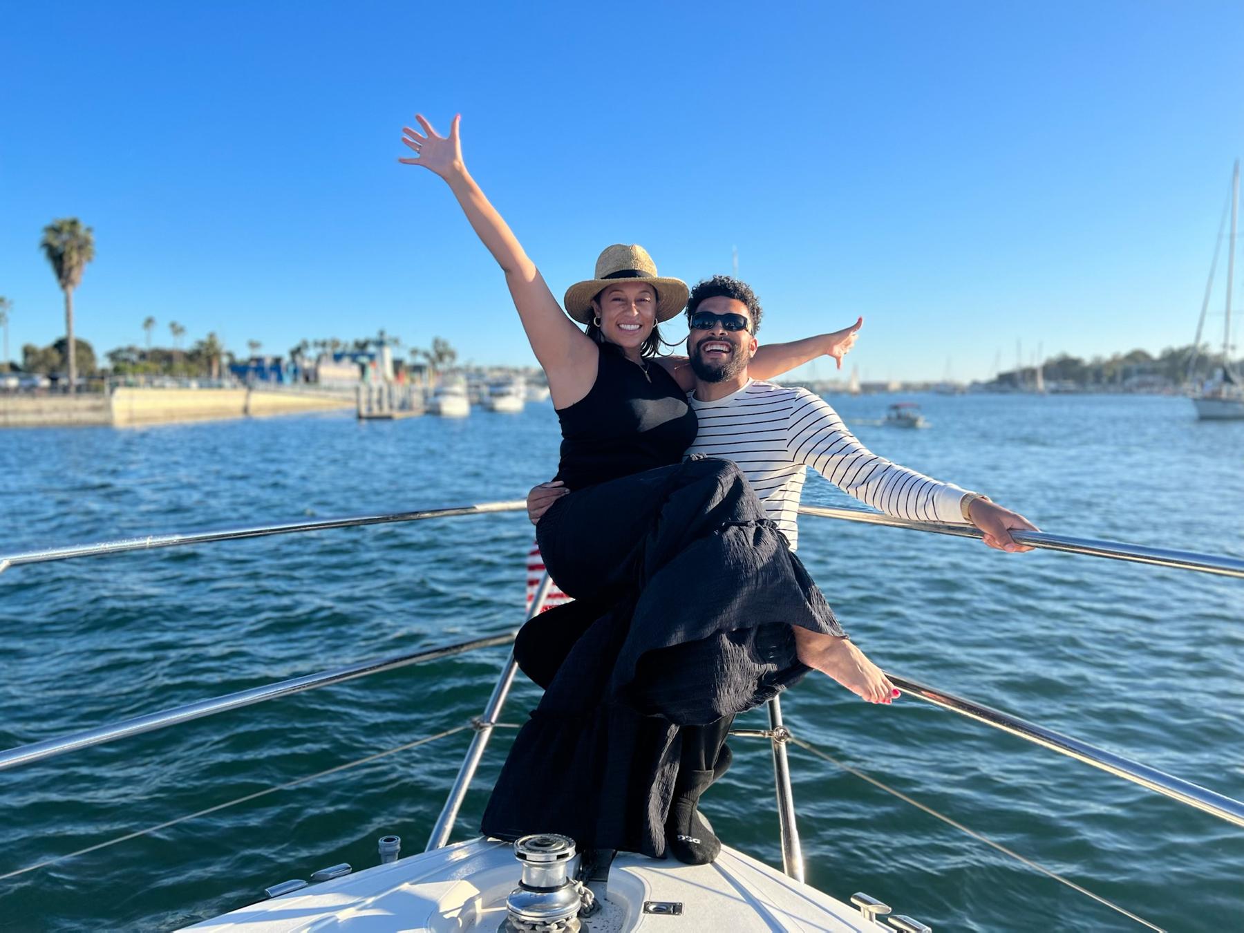 Boat Ride in Marina Del Rey to celebrate Ronnie Muhammad’s 33rd Birthday (March 2022)