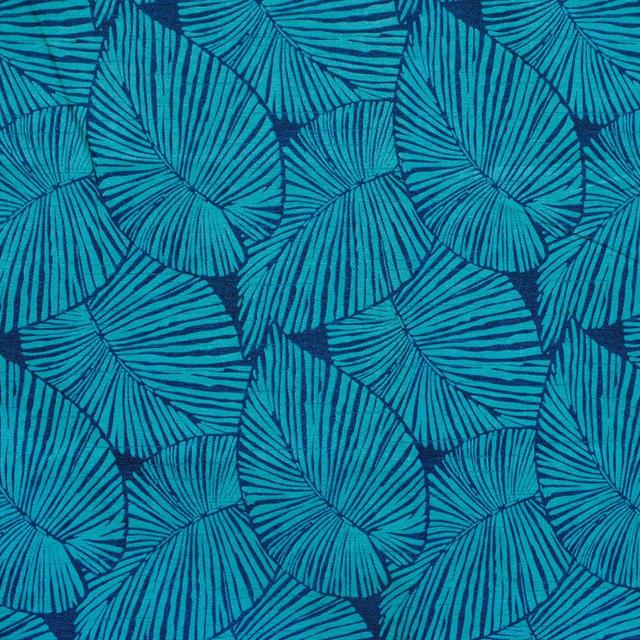 Teal Leaf Tarpestry
