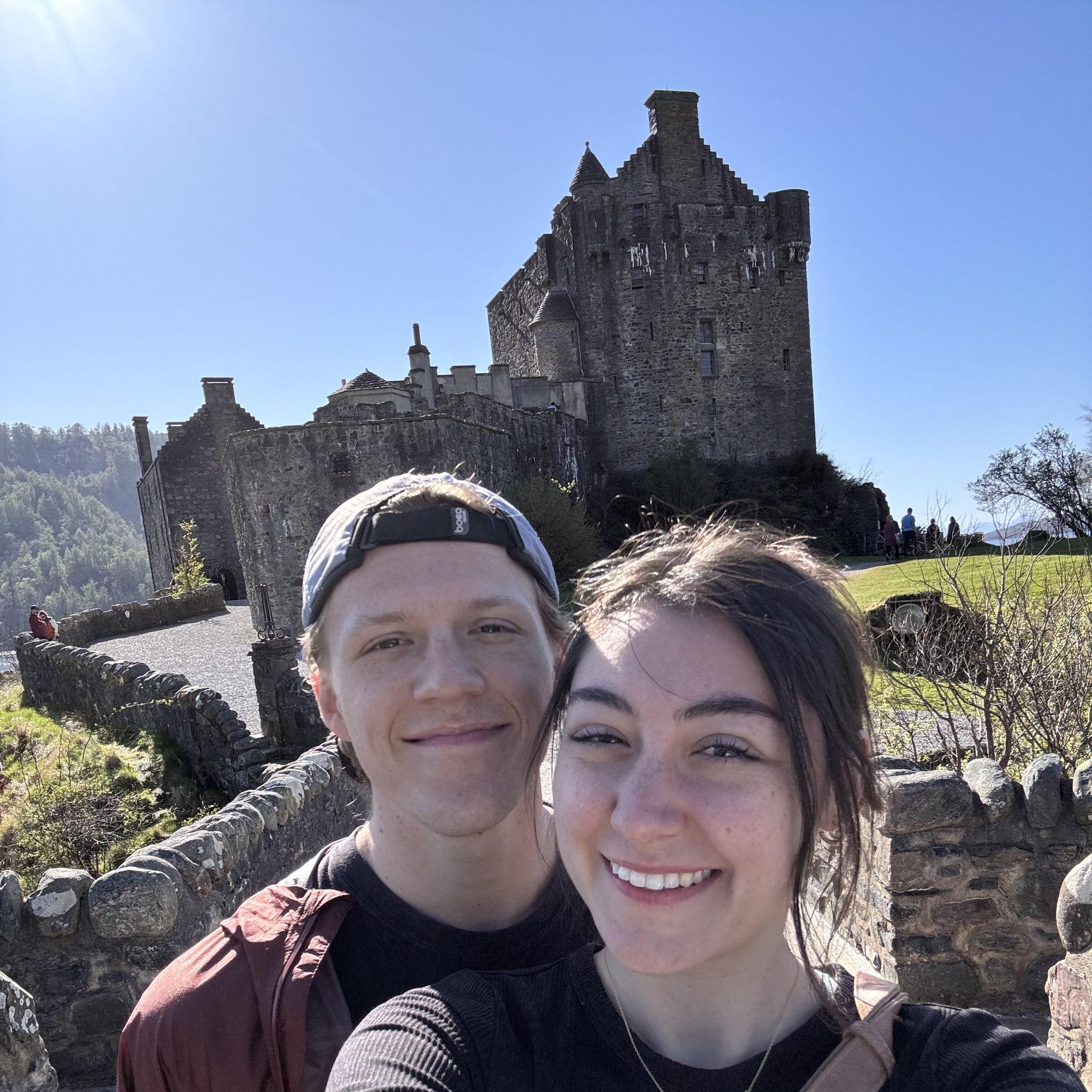 Visiting castles in Scotland