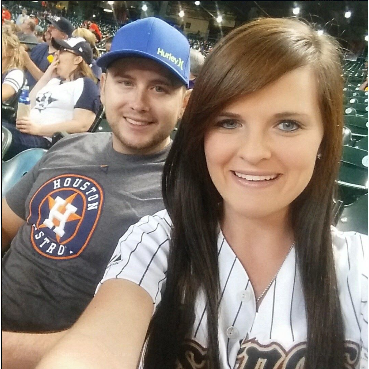 Our yearly tradition, Astros Opening Day.
