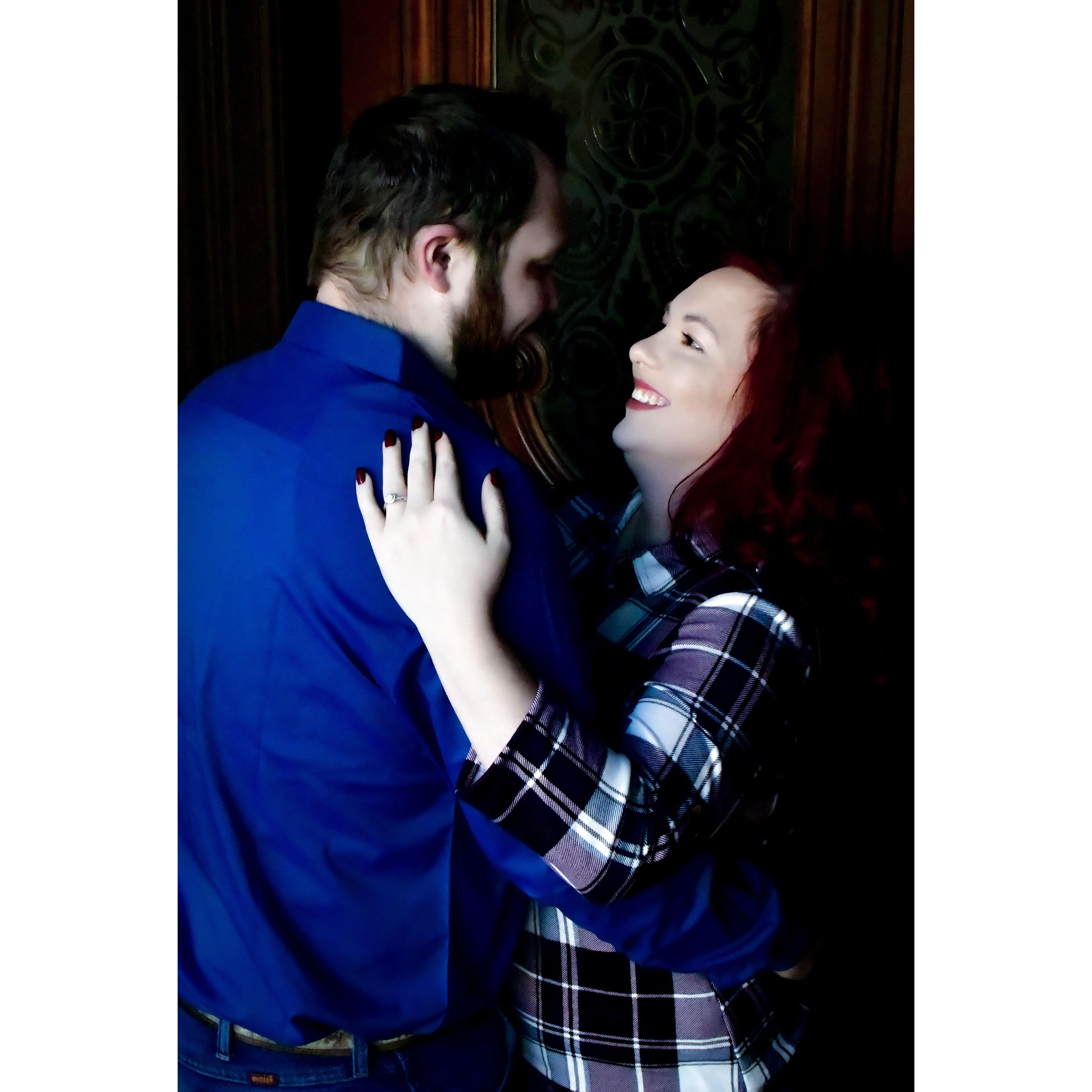 Engagement photo.