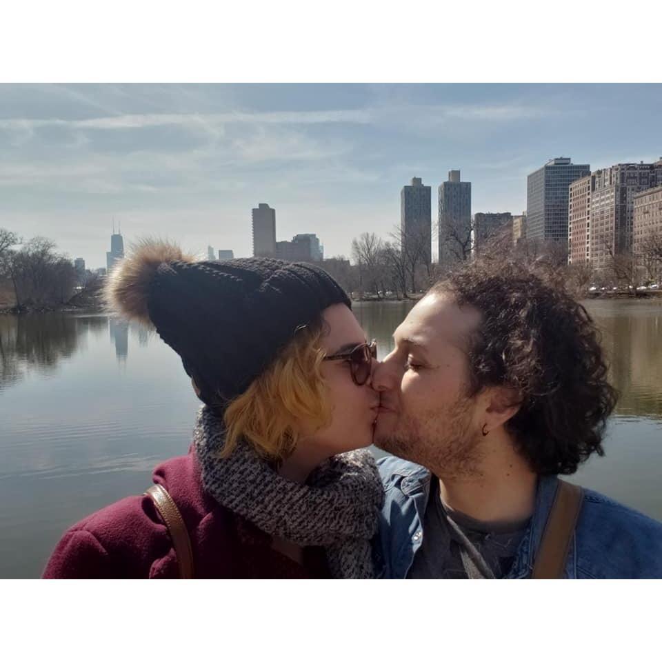 Awww, they're in love