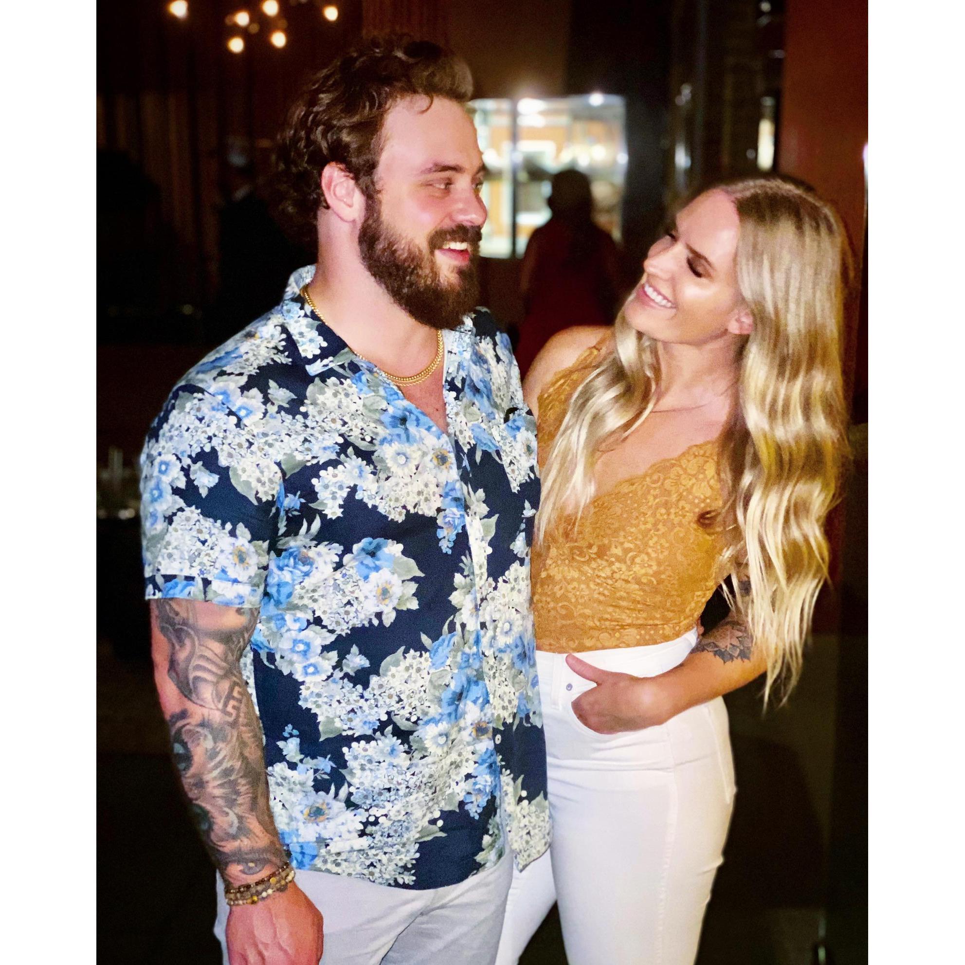 Birthday dinner for a friend