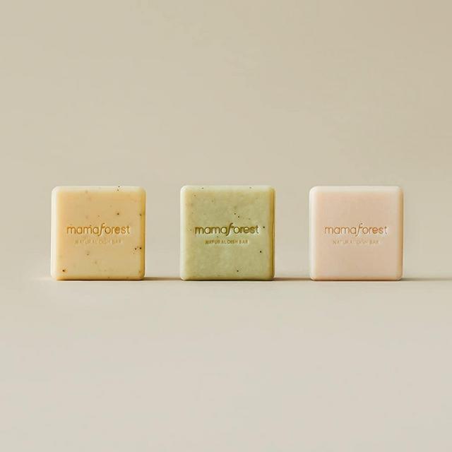 mamaforest Natural Dish Soap Bar (pack of 3pcs, 15.9oz), Zero waste No Plastic, Biodegradable Formula, Vegan Sterilizing Natural Eco-Friendly, Sustainable, Organic No Chemical Residue Dishwashing Block