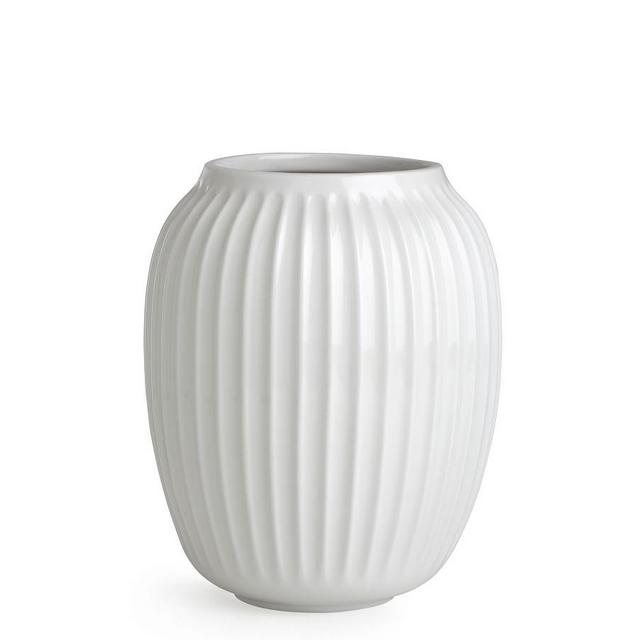 Kähler Hammershoi Vase, White Porcelain, Small