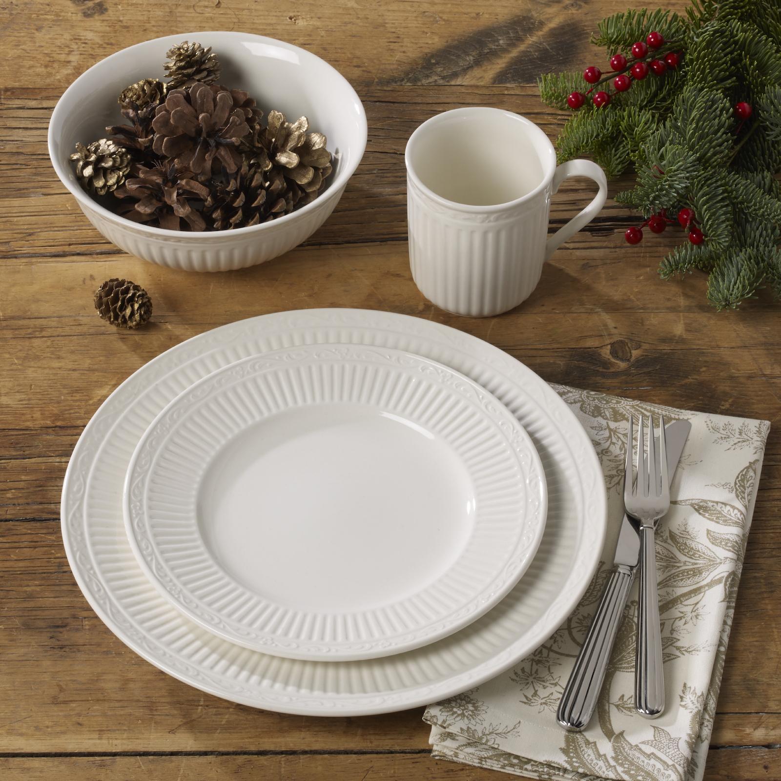 Mikasa, Italian Countryside 16-Piece Dinnerware Set, Service for 4