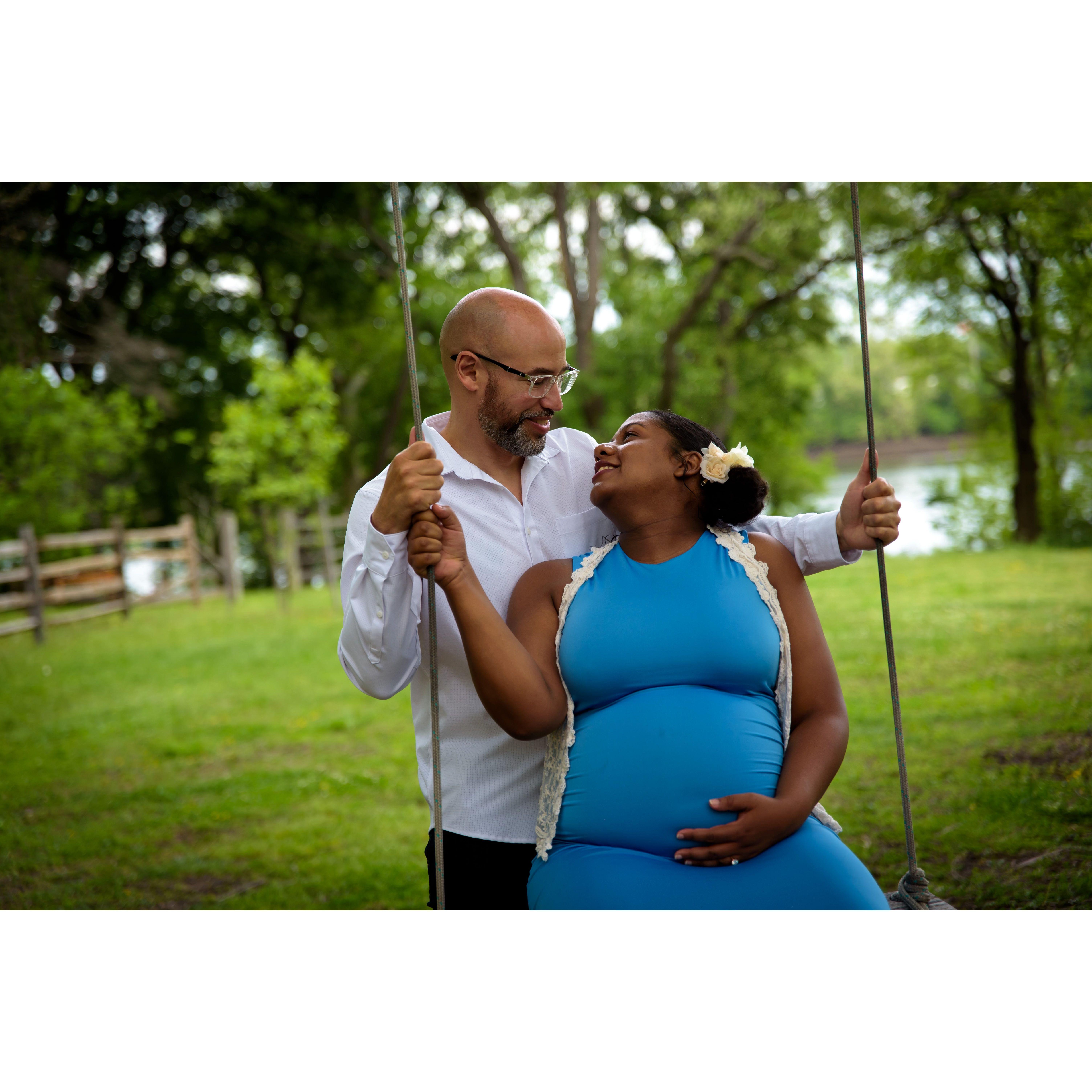 Our pregnancy photo shoot
