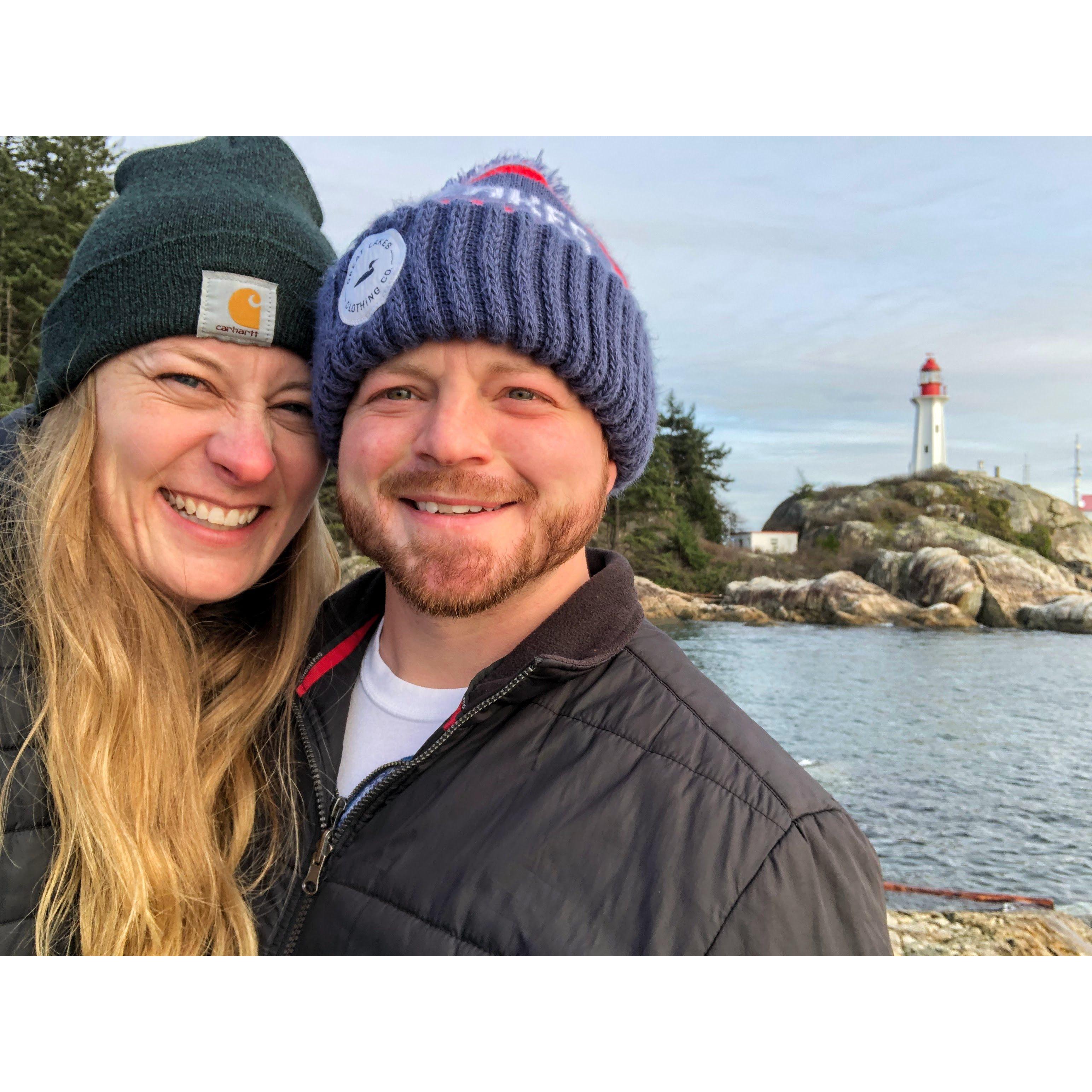 One of many lighthouse viewing adventures