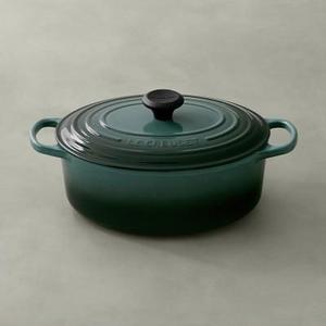 Le Creuset Signature Cast-Iron Oval Dutch Oven, 5-Qt., Ocean