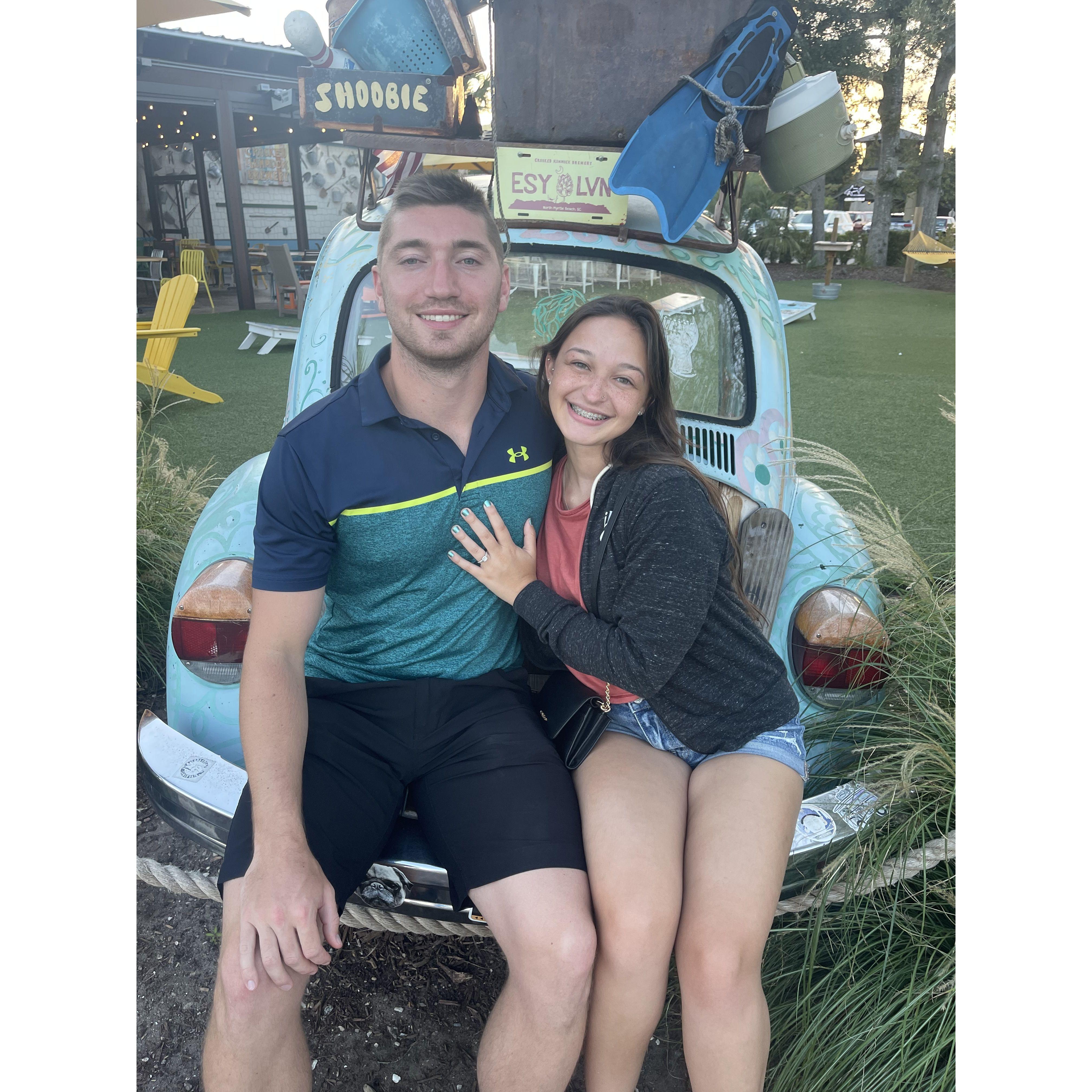 Our second beach trip together. Marc proposed during this trip! Summer 2022