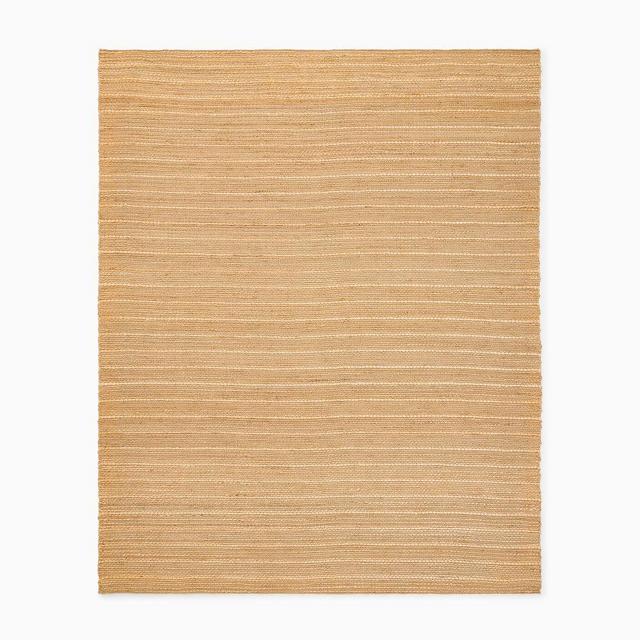 Textured Stripe Jute Rug